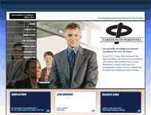 Tablet Screenshot of careerpath-canada.com